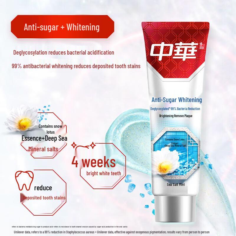 Zhonghua Anti-Sugar Whitening Toothpaste