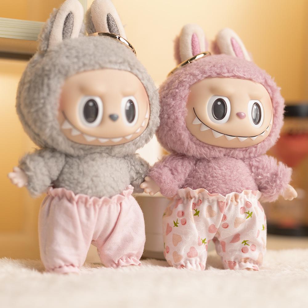 Labubu Doll Clothes: Versatile Bloomers for Plush Toy - Pumpkin Pants Design