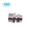 ZG Brass Nickel Plated Quick Connect Pneumatic Pump Fitting with Male Thread