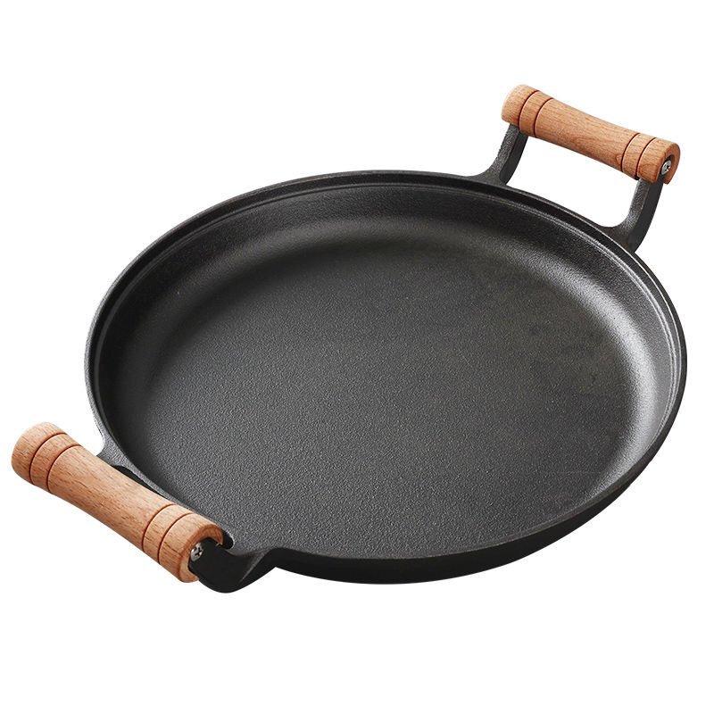 Wutuo 35cm Cast Iron Griddle Pan