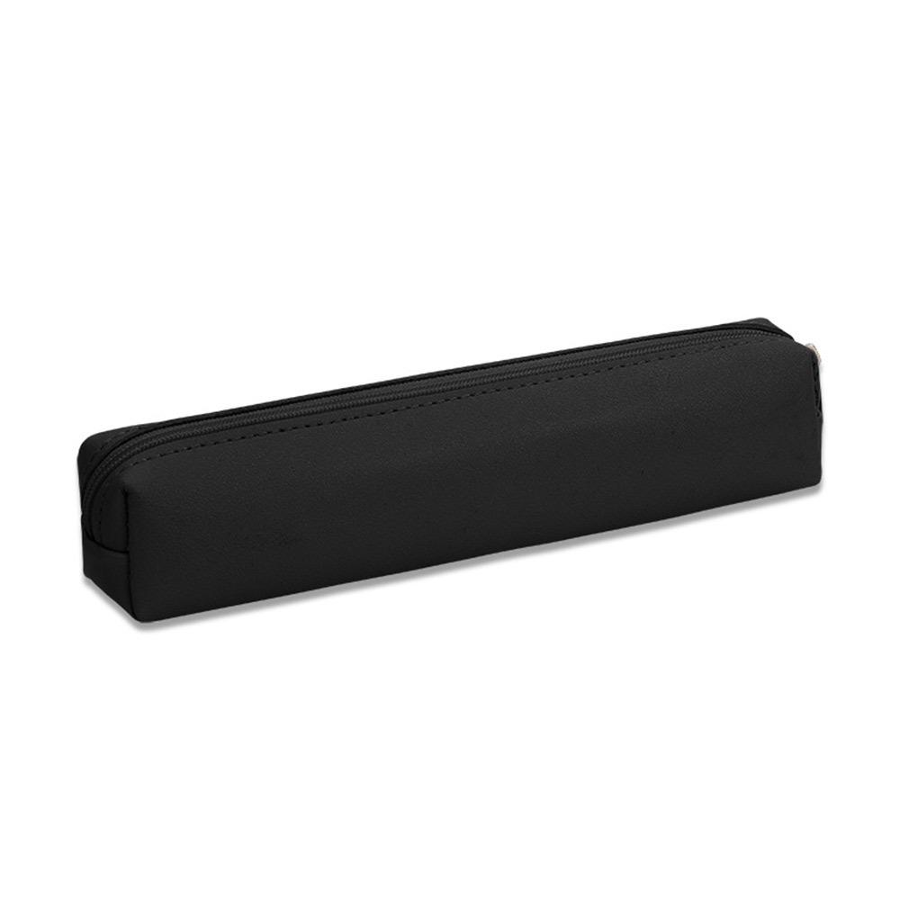 Large Capacity Pen Bag PU Leather Stationery Box Fashion Pencil Case