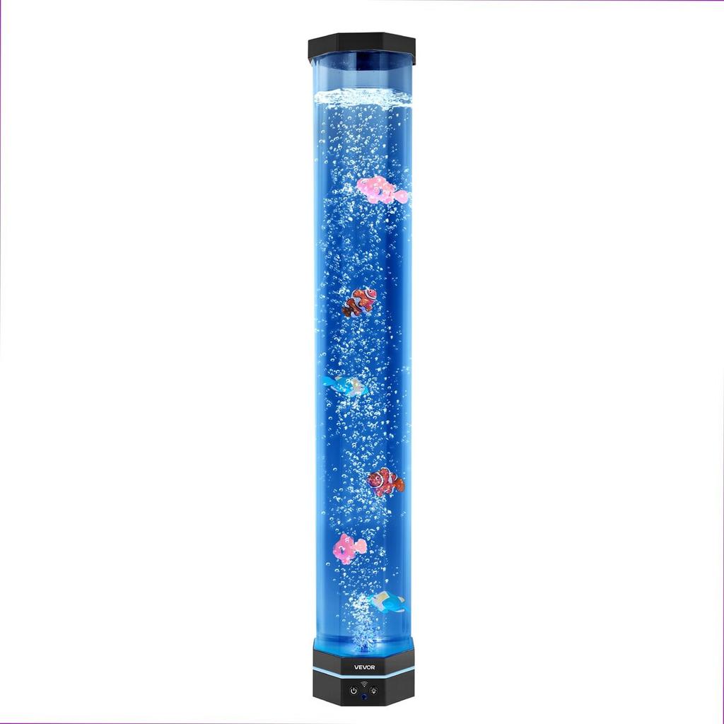Blasensäulenlampe 16 Farben 80 cm Sensorisches Aquariumlicht zur Entspannung Beruhigend