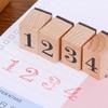 SEWACC Number Cute Wooden Date Rubber Number Set for DIY 12 Pieces and Two Stamps, Stamps, Planners, Books, Diaries, Calendars, Albums, Signs, Cards,