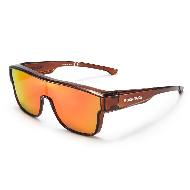 ROCKBROS Cycling Dual Wear Glasses UV400 Sunscreen Polarized Glasses Fishing Hiking Men Women Outdoor Sports Sunglasses Eyewear2