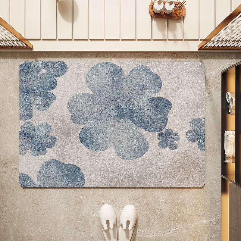 Bathroom Absorbent Mat Kitchen Mat Bathroom Foot Mat Quick Drying Bathroom Absorbent Floor Mat