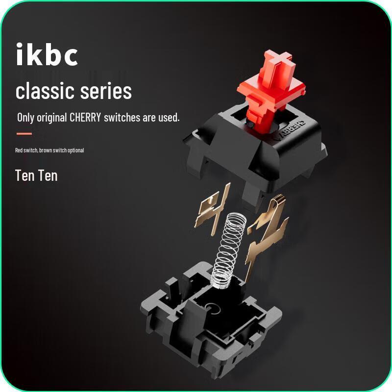 Ikbc Tri-Mode RGB Custom Mechanical Gaming Keyboard