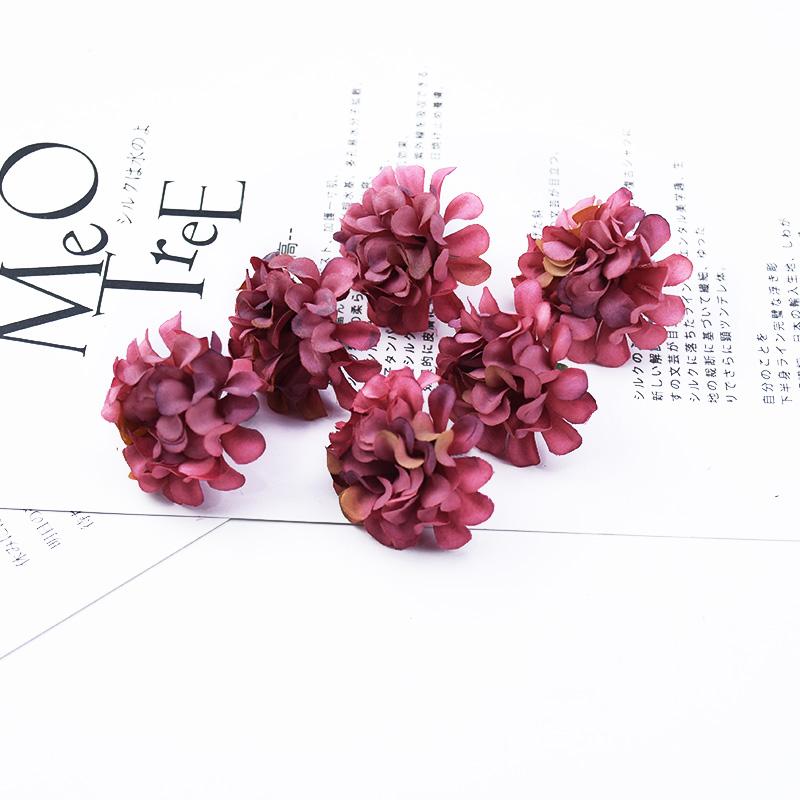 20 Bucăți Cap de Floare de Garoafă Falsă pentru Nuntă Crăciun Scrapbooking Decor Acasă Accesorii Nupțiale Lichidare Flori Artificiale