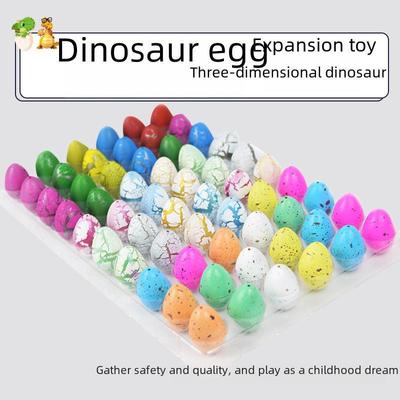 "Colorful Dinosaur Egg Hatching Toys - Soft, Soaked Dinosaur Eggs for Kids"