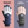 New Fleece-thickened Practical Cotton Gloves for Men and Women Winter Wool Touch Screen Warm Gloves for The Elderly