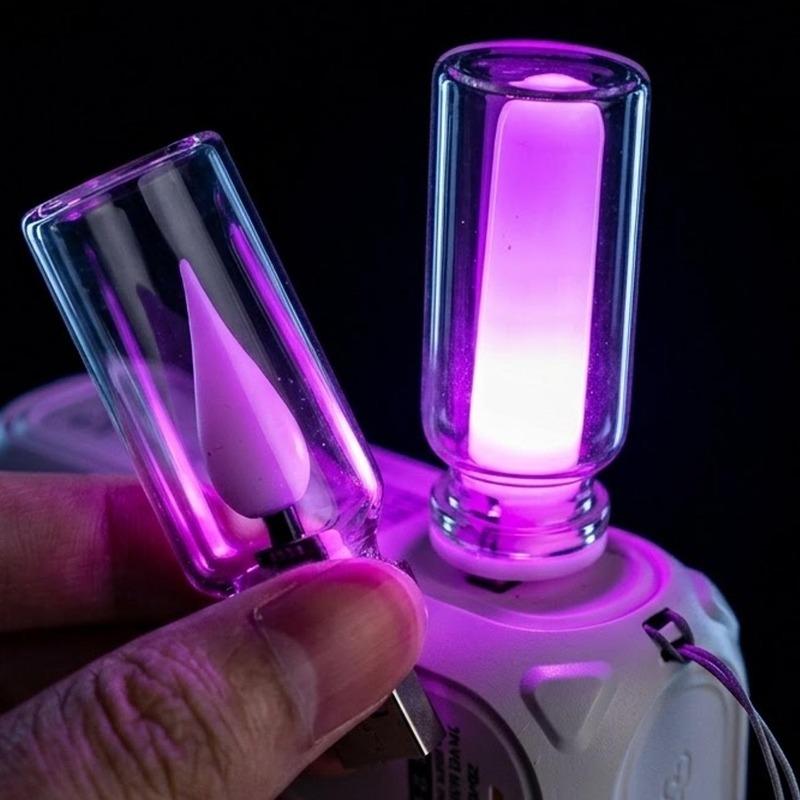 Candle Light with Color-Changing USB Car Simulated Ambient Lighting Durable Energy-Efficient Eco-Friendly Sturdy Wear-Resistant