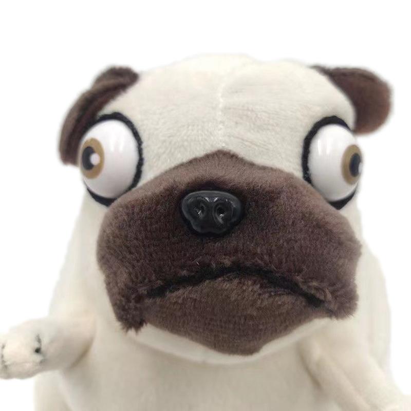 Kawaii Plush Toys 10/14Cm Ugly And Cute Sand Dog Sitting Pug Dogs Toy Stuffed Dolls For Kids Children Birthday Gift