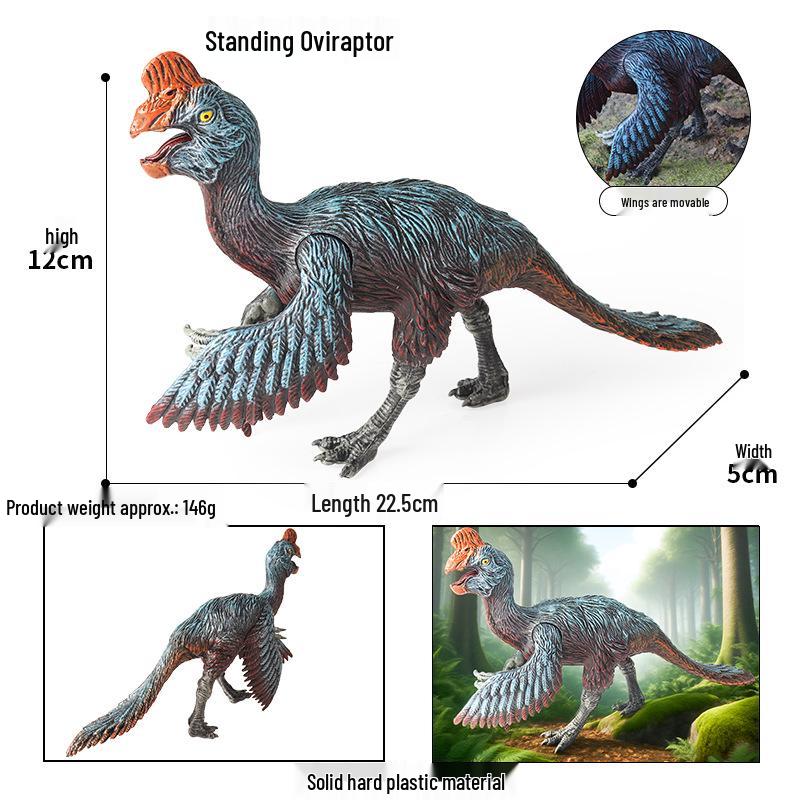 Animal Model Simulation Toy: Woolly Rhinoceros, Dunkleosteus, Deinotherium, Mammoth, Smilodon, Thunder Bird