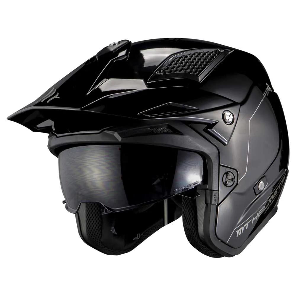MT Helmets Open Face Helmet District SV S