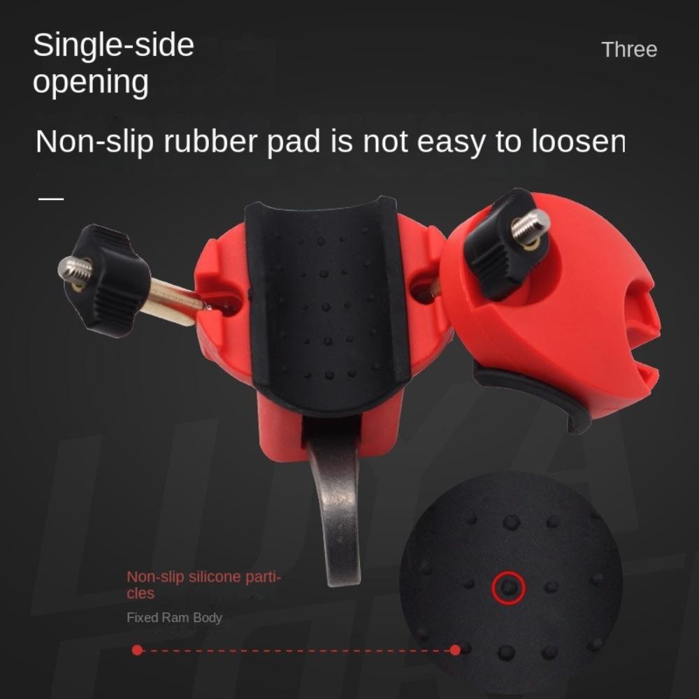 Durable Boat Pole Mount Holder Fixed Tail Head Rest Holder Fishing Grip Holder Fishing Accessories