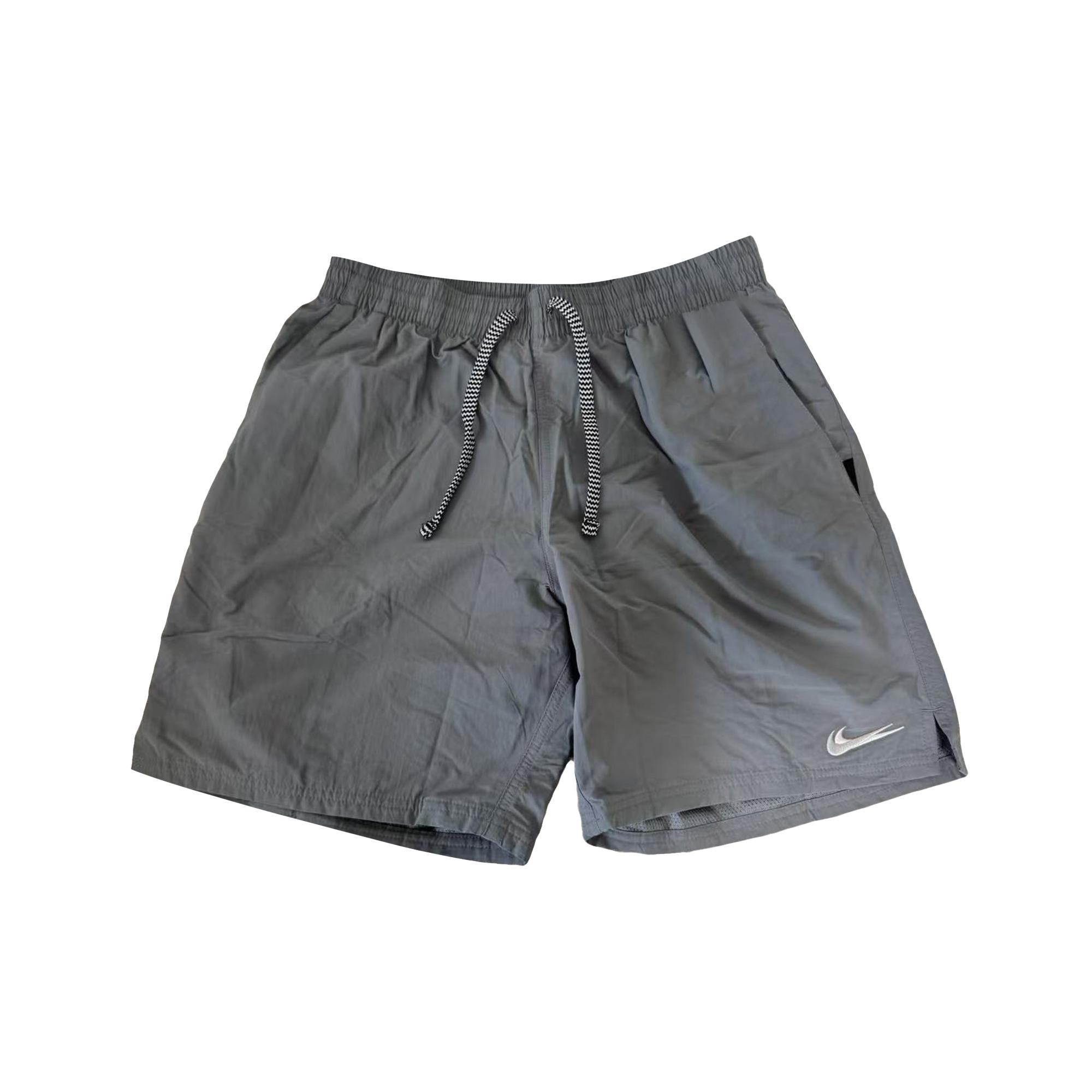 Nike Кружевные однотонные простые повседневные шорты Мужские шорты NESSE497-051 L