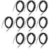 10Pcs Thermistor Sensor NTC Temp Probe 5x25mm Cylindrical Head 2 Meters Cable Length10K B3435