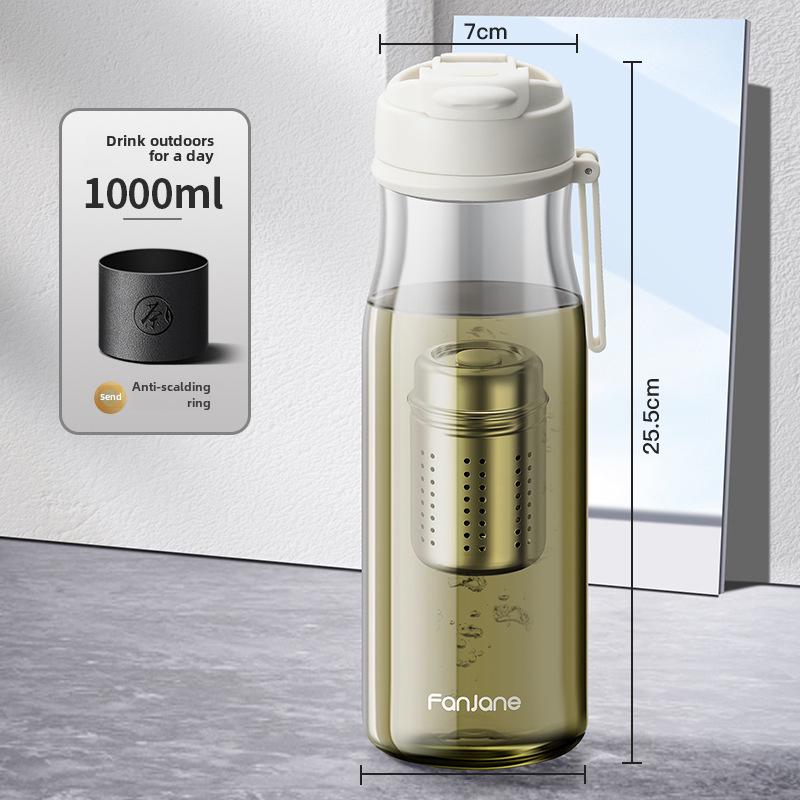 Mágneses Teaelválasztó Csésze: Nagy űrtartalmú, Hordozható, Férfi és Női Sport Vizespalack