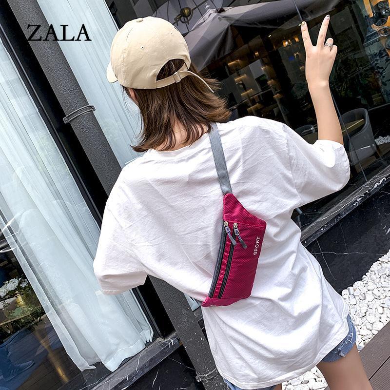 Unisex Waist Bag Chest Bag Crossbody Bag Hip Waist Pack Belt Purse Canvas