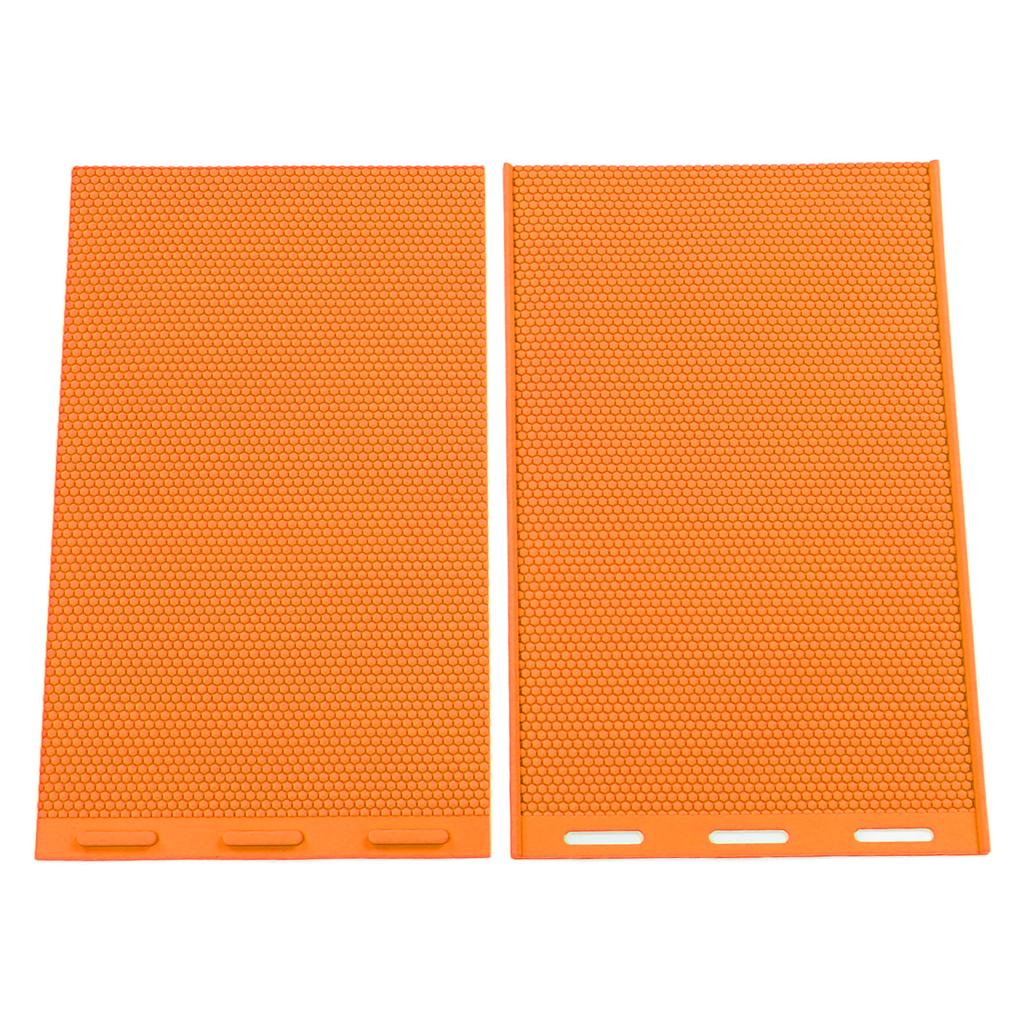 2PCS Beeswax Press Sheets 5.4mm Silicone Flexible Beeswax Foundation Sheet Beekeeper Equipment for Beekeeping Honeycomb