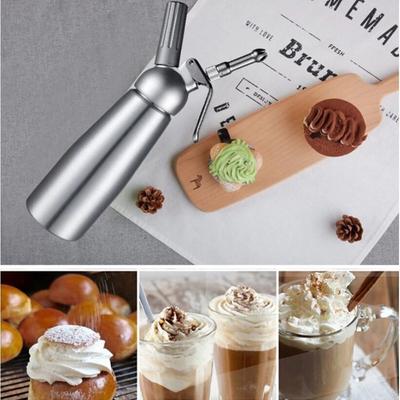 500ML/1000ML Große Kapazität Siphon Dessertwerkzeuge Sahne Schlagsahne Spender Küche Schlagsahne Gas Schäumer Pistole