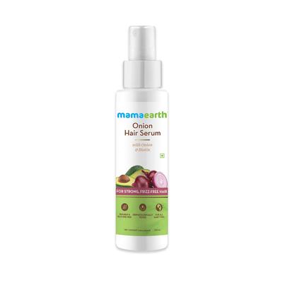 Onion Hair Serum 100 Ml for Silky Smooth Hair, Frizz-Free, Tangle-Free, Soft, Shiny, and Strong Hair