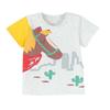Little Maven Baby Boys 2026 New Summer Children's Clothing Tops Kids Clothes Tees Cartoon Horse T Shirts Teenagers  T-shirts