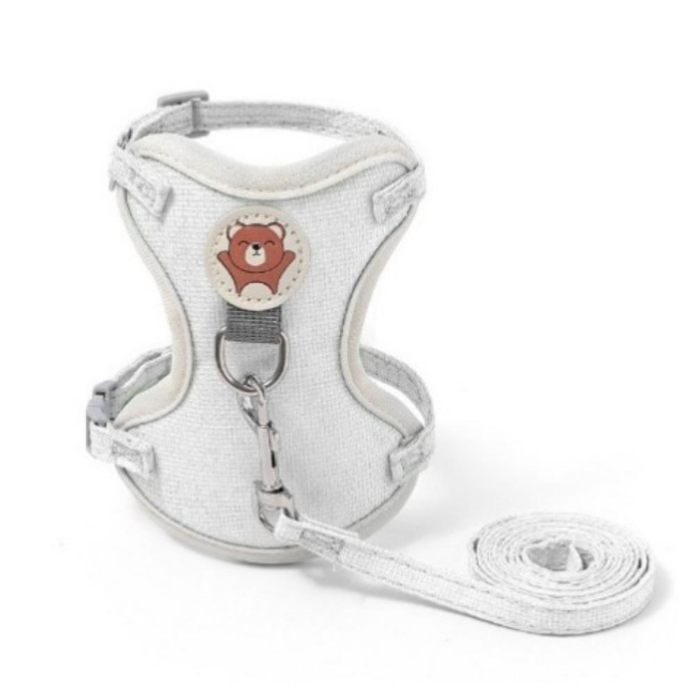 

Pet chest strap vest type cat leash medium and small dog anti-break free dog leash telescopic S [recommended bust 20-26CM]