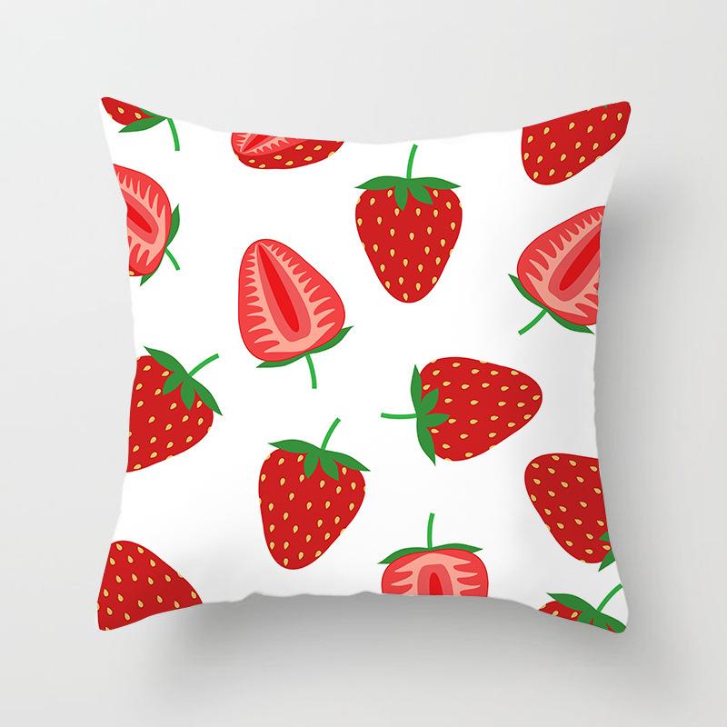 Frische Sommerfrucht Kissenbezug Zuhause Sofa Kissenbezug Kissenbezug