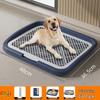 Anti-Step Dog Litter Box for All Breeds - Fixed Point Pet Urinal & Easy Clean