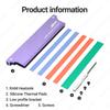 JEYI Memory RAM Heatsink With Thermal Pads, Desktop RAM Cooler DDR Radiation Dissipate for PC DIY DDR2 DDR3 DDR4 DDR5