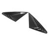 2Pcs Rear Side Window Louver Cover Left Right Rear Window   Vent Scoop Shutter Cover Blind Replacement for FY   2018-2024
