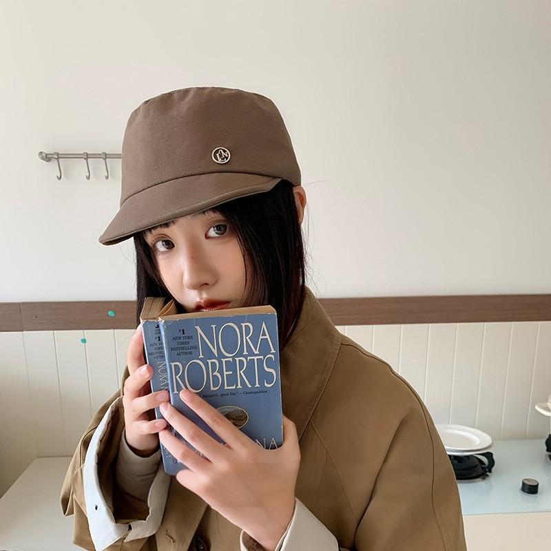 25 Early Autumn New Equestrian Hat Flat Hat Knight Hat Girl Newsboy Cap Tide