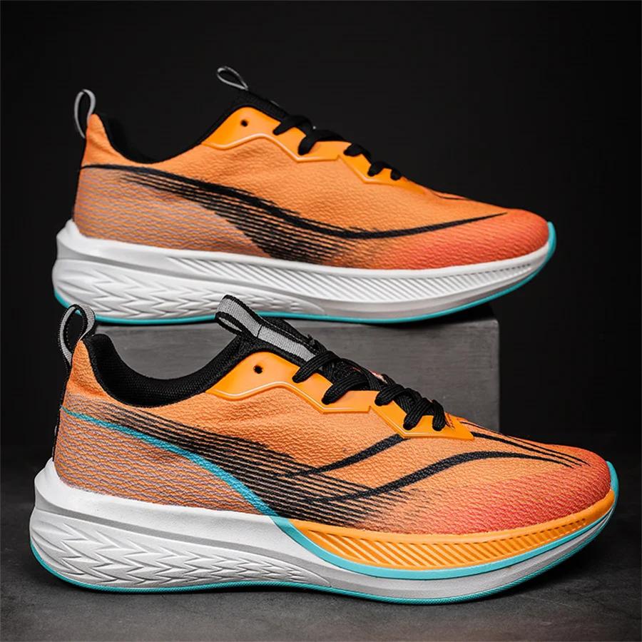 

MAEDEF Мужские кроссовки для бега Дышащие Удобные Спортивные кроссовки Мужские Модные Повседневные Кроссовки для мужчин Ходьба Тренировка Обувь для тренировок 36 оранжевый