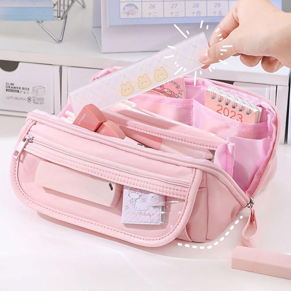 9-Layer Pen Bag Cartoon Stationery Bag New Pencil Case  Students