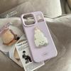 Three-dimensional Cream Cake 15promax Apple 17 Mobile Phone Case Iphone16 Suitable for 13 Girl Cartoon 12