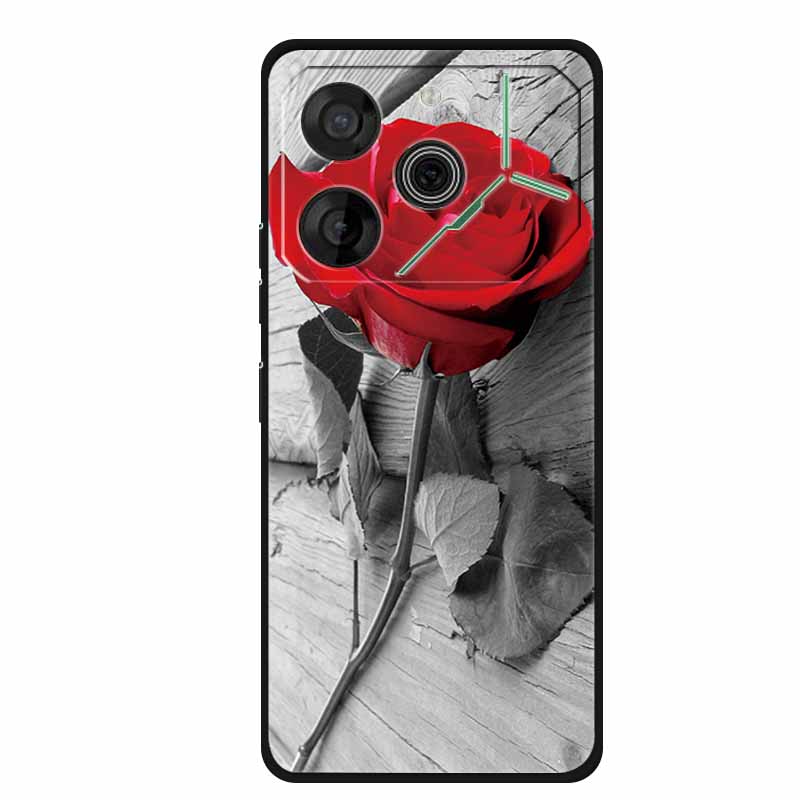 For Tecno Pova 6 Case Luxury TPU Soft Silicone Phone Cases Back Cover for Tecno Pova6 2024 6.78" Shockproof Love New Cute Coque