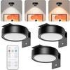 Picture Lights for Wall, Rechargeable Wireless Frame Light with Remote Control, 3 Colors, 5 Brightness Levels