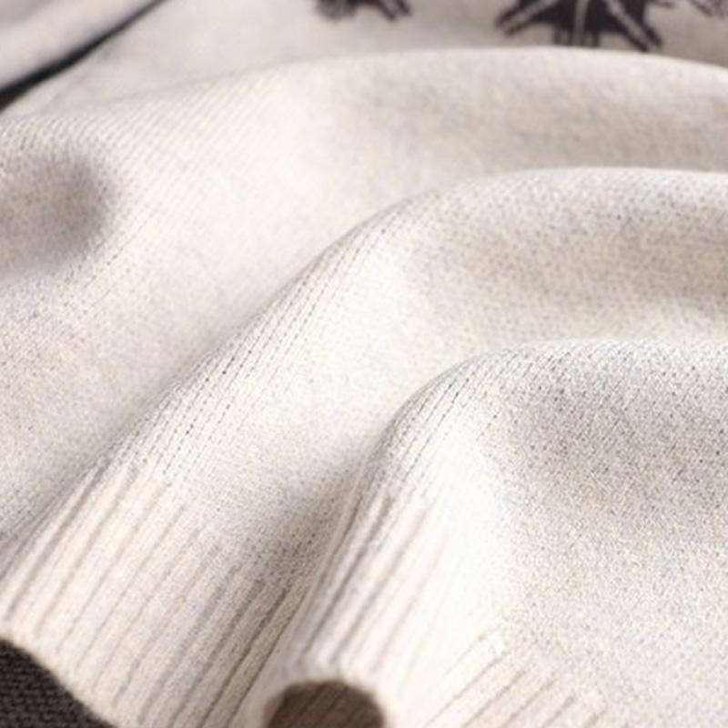 Swetry Płaszcz Kardigan dla Kobiet Jesień Zima Duży Rozmiar Vintage Luźny Długi Rękaw Dzianinowy Sweter Płaszcz