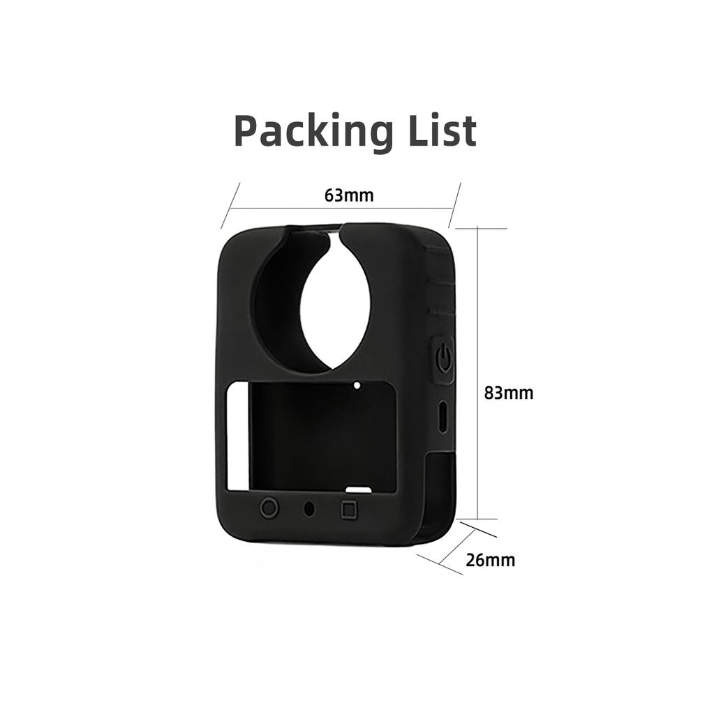 Soft Silicone Case for DJI OSMO 360  Anti-Scratch Body Protective Cover  Shell for OSMO 360 Camera Accessories Perfect Fit