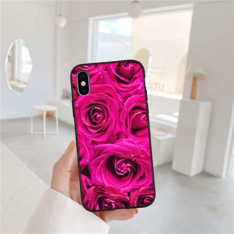 LO15 Beautiful Roses Flower Case for Motorola Edge 60 60s 70 G86 G56 G54 E14 G04S G45 G54 G64 S30 S50 X30 X40 X50 Pro Power