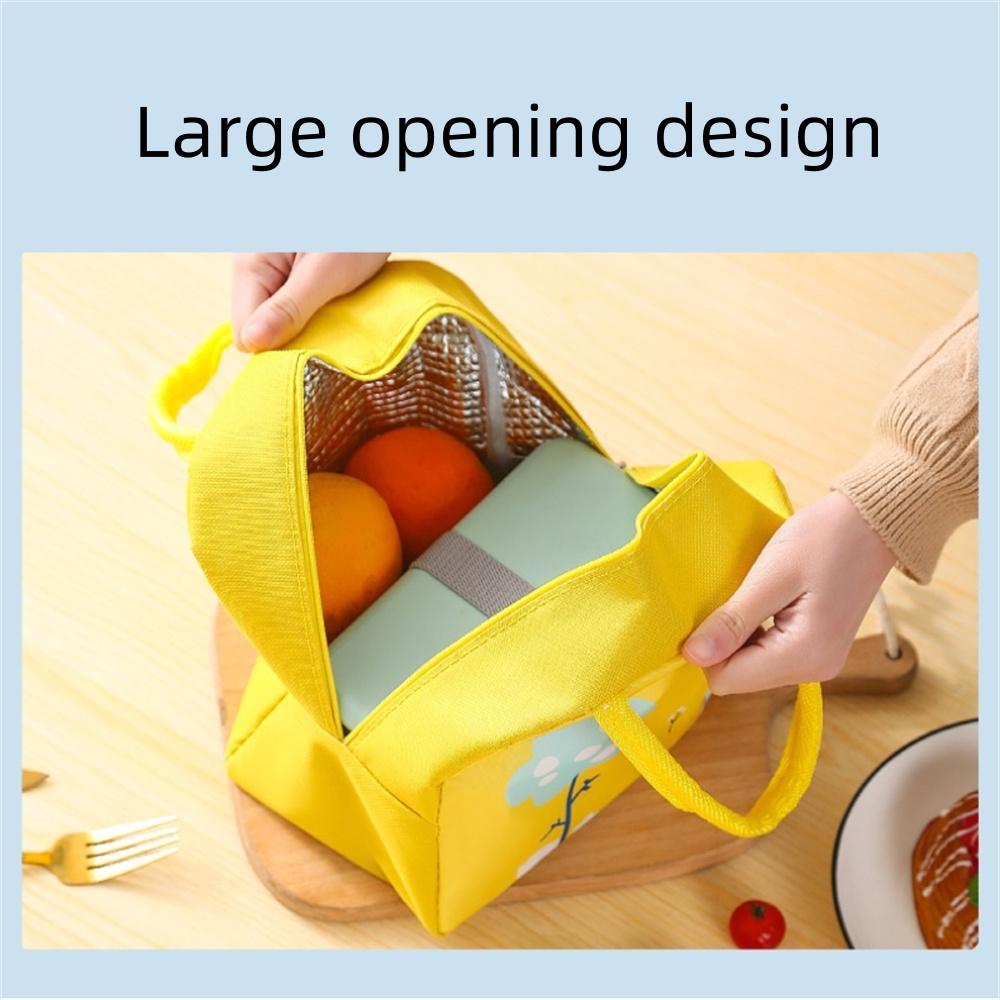 Cartoon Lunch Bags for Children Lunch Box Thermal Picnic Food Storage Container Bags for Children Packed Lunch Bento Box