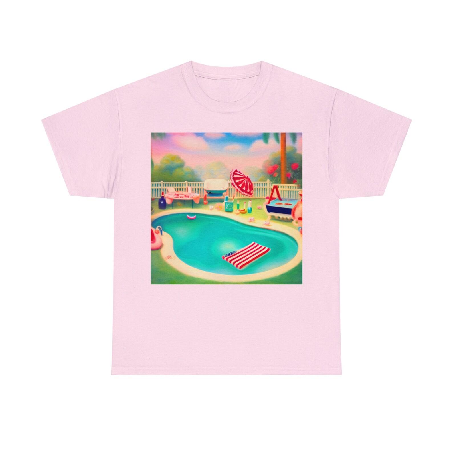 Pastel 4th Of July Pool Tee 160
