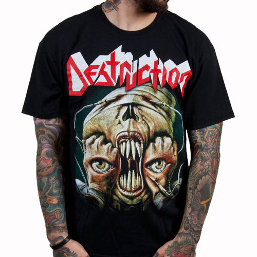 Best DESTRUCTION Band Graphic Cotton T-shirt Unisex Summer Short Sleeve Fashion Brand Tee Luxury Casual Vintage Retro Top