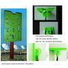 Retractable Toll Booth Card Reacher with Not Slip Grip ABS & Steel Construction Easy to Use for Drivers Elderly Users