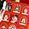 1 Set DIY Christmas Countdown Calendar Set with 9 Cardboard Treasure Boxes Xmas Empty Advent Calendar for Holiday Fun