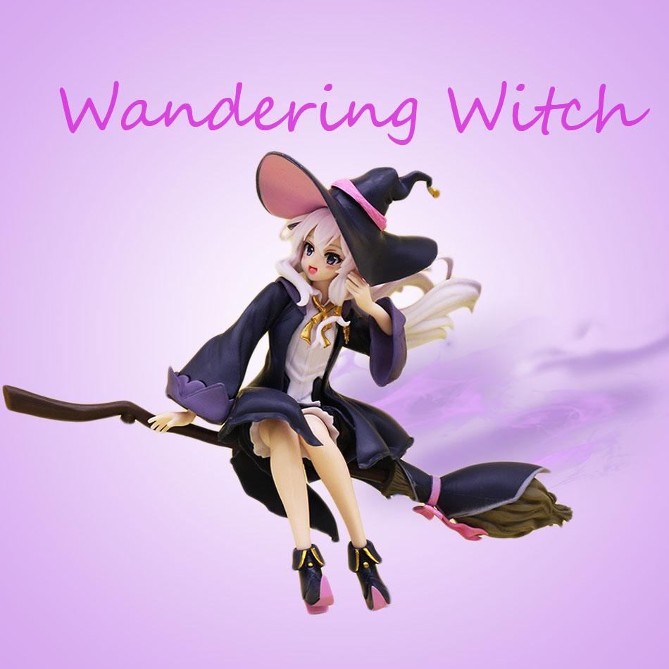 AMP Wandering Witch: The Journey Of Elaina 19cm Elaina PVC Action Figure Model Beautiful Toys For Kids Perfect Gift