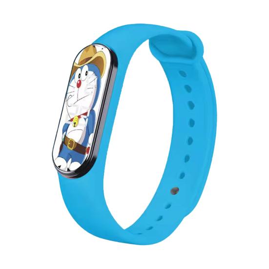 Digital Watch Electronic Waterproof LED Cartoon Anime Children Sport Bracelet Wristwatch for Student