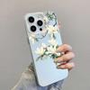 Magnolia Blossom Chinese Style Phone Case for iPhone 17 16 15 14 13 12 11 16E Series Pro Max Plus Double Layer Protection