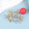 11Pcs/Set Metal Jack Game Retro Game With 10 Metal Jacks And 1 Balls Nostalgic Toys Intellectual Stress Relief Toys
