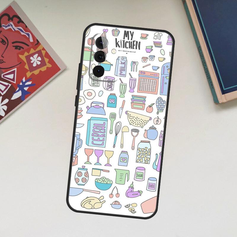 Baking Cook Chef Case For Samsung Galaxy A13 A53 A33 A23 A06 A56 A16 A36 A55 A35 A17 A54 A34 A14 A52 A32 A15